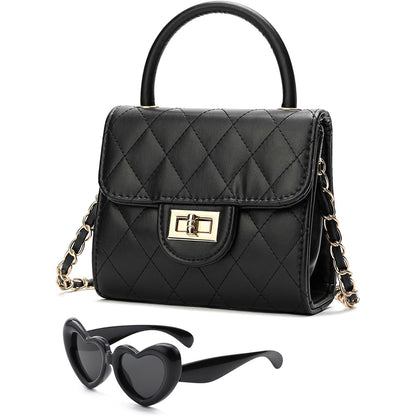 Little Girl Purse Toddler Purse Childrens Purses for Girls (Pink)