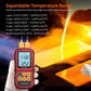 Buy now Proster Digital Thermocouple Temperature Thermometer Dual Channel - with Two K-Type Thermocouple Probe, Backlight LCD Thermometer for K J T E R S N Type at indiglob india