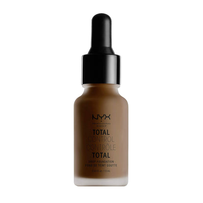 NYX PROFESSIONAL MAKEUP Total Control Drop Foundation - Mocha, Light Brown
