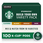 Buy now Starbucks K-Cup Coffee Pods, Medium Roast Hot or Iced Coffee, Pike Place Roast, 96 Keurig Pods Variety 10 Count (Pack of 10) at indiglob india