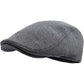 Men Cotton Newsboy Cap Soft Fit Cabbie Hat