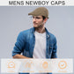 Newsboy Cap for Men Flat Hats Adjustable Breathable Irish Caps Cabbie Ivy Driving Hunting Sport Golf Outdoor