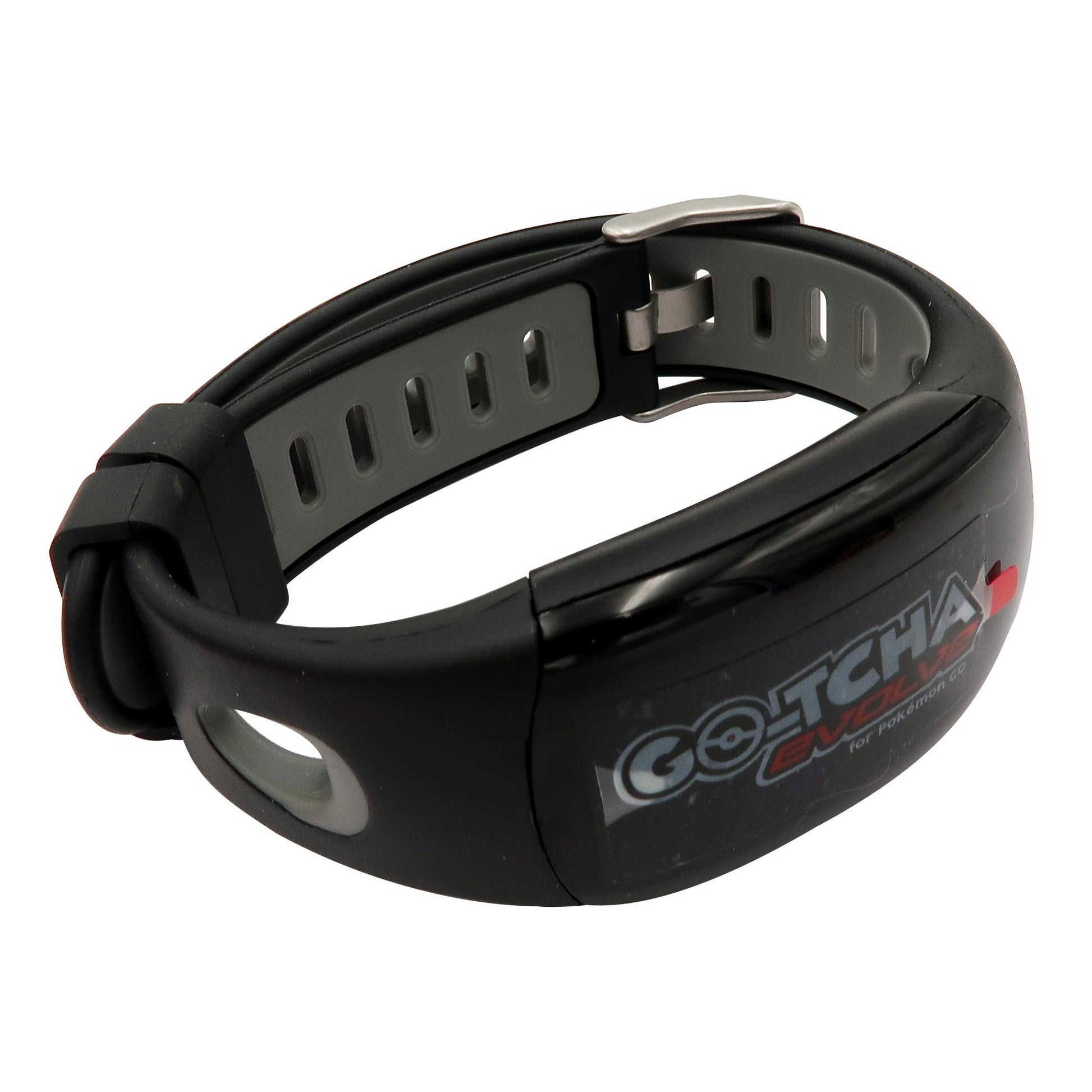 Buy now Go-tcha Evolve LED-Touch Wristband Watch for Pokemon Go with Auto Catch and Auto Spin - Black/Gray at indiglob india