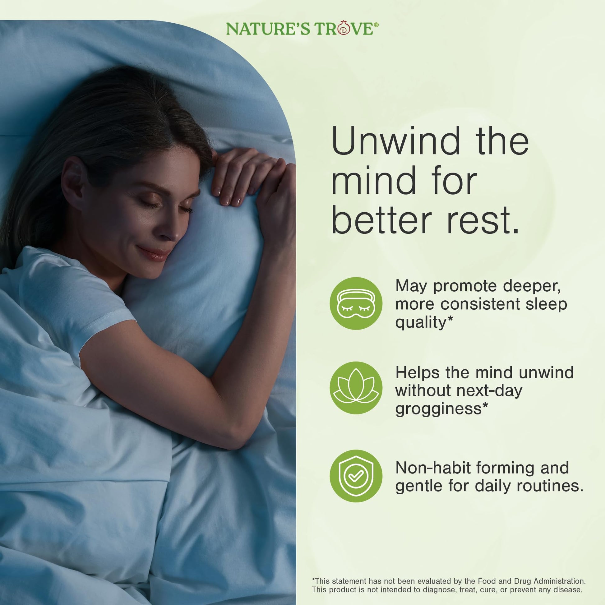 Buy now Nature's Trove L-Theanine 200mg 120 Vegetarian Capsules at indiglob india