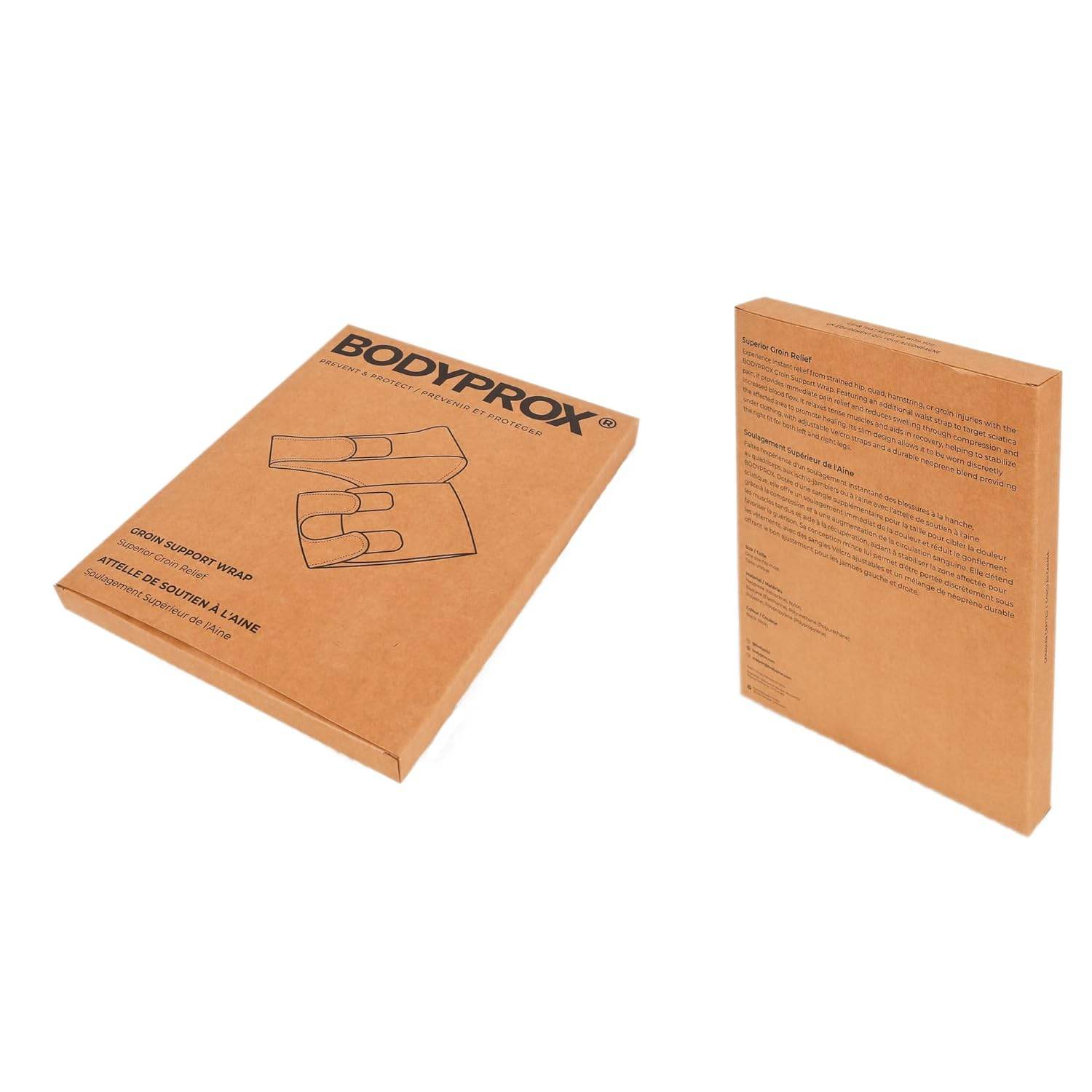 Bodyprox Groin Wrap, Adjustable Support for Hip, Groin, Hamstring, Thigh, and Sciatic Nerve Pain Relief - My Store