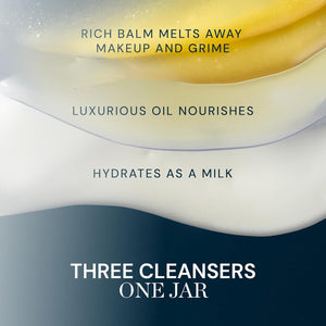 ELEMIS Pro-Collagen Cleansing Balm Makeup Remover, Hydrating Facial Cleanser, Oil Cleanser, Oil Makeup Remover, Deep Cleanse