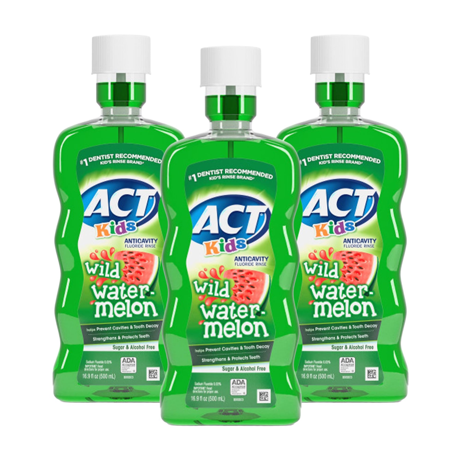 Buy now ACT Kids Anticavity Fluoride Rinse Groovy Grape 16.9 fl. oz. Accurate Dosing Cup, Alcohol Free Watermelon at indiglob india