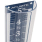AcuRite 5" Capacity Easy-to-Read Magnifying Rain Gauge, Acrylic (00850A3)