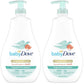 Baby Dove Sensitive Skin Care Baby Wash For Bath Time, Moisture Fragrance Free and Hypoallergenic, Washes Away Bacteria 20 oz