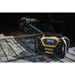 Buy now DEWALT 12V/20V MAX Portable Bluetooth Radio, Cordless, 100 ft Range, 3.5” Subwoofers, Jobsite (DCR028B) at indiglob india