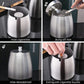 Ash tray Outdoors Indoors,Large Ashtray with Lid for Cigarettes Outside Patio Indoor,Modern Tabletop Smokeless Windproof Ashtrays for Home Office Patio Balcony-Silver