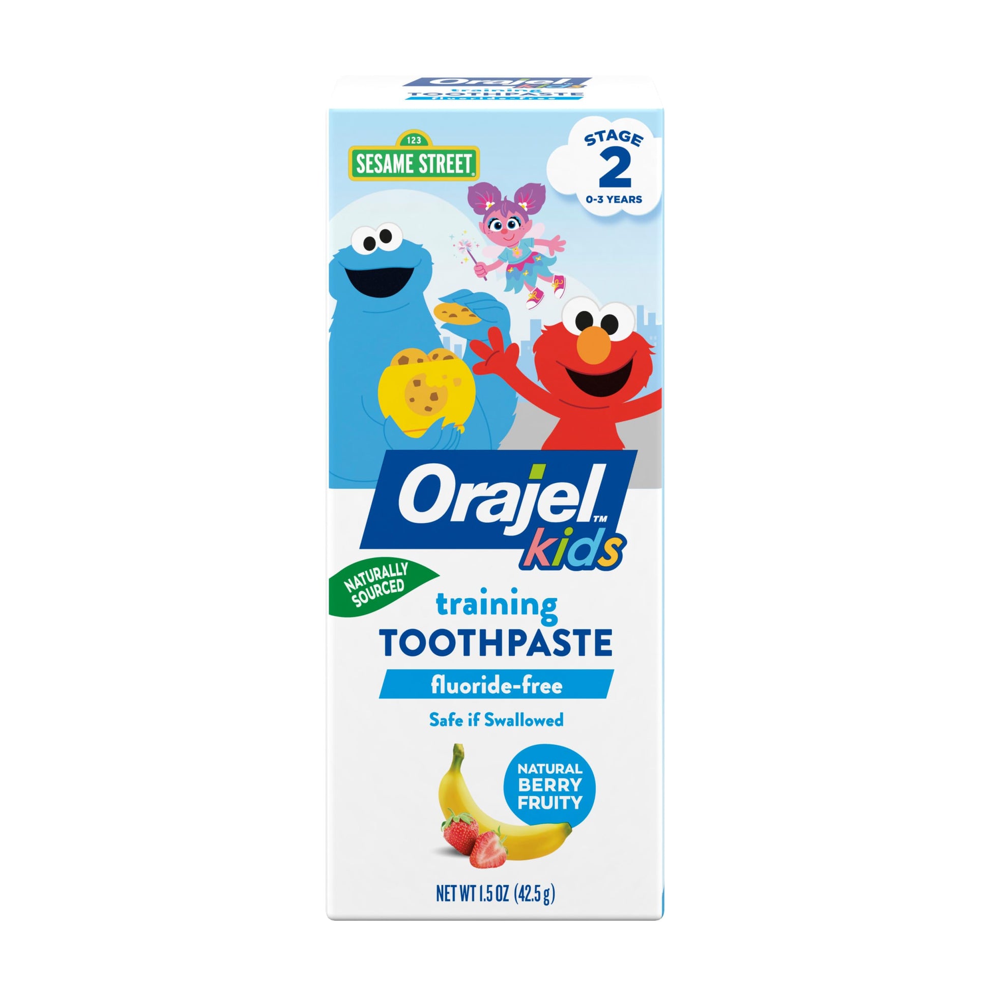 Buy now Orajel Kids CoComelon Training Toothpaste Fluoride-Free; #1 Pediatrician Recommended Fluoride-Free Toothpaste*, 1.5oz Tube Natural Berry Flavor 1.5 Ounce (Pack of 1) at indiglob india