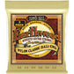 Ernie Ball Folk Nylon Clear & Gold Ball-End 80/20 Bronze Acoustic Guitar Strings, 28-42 Gauge (P02069)