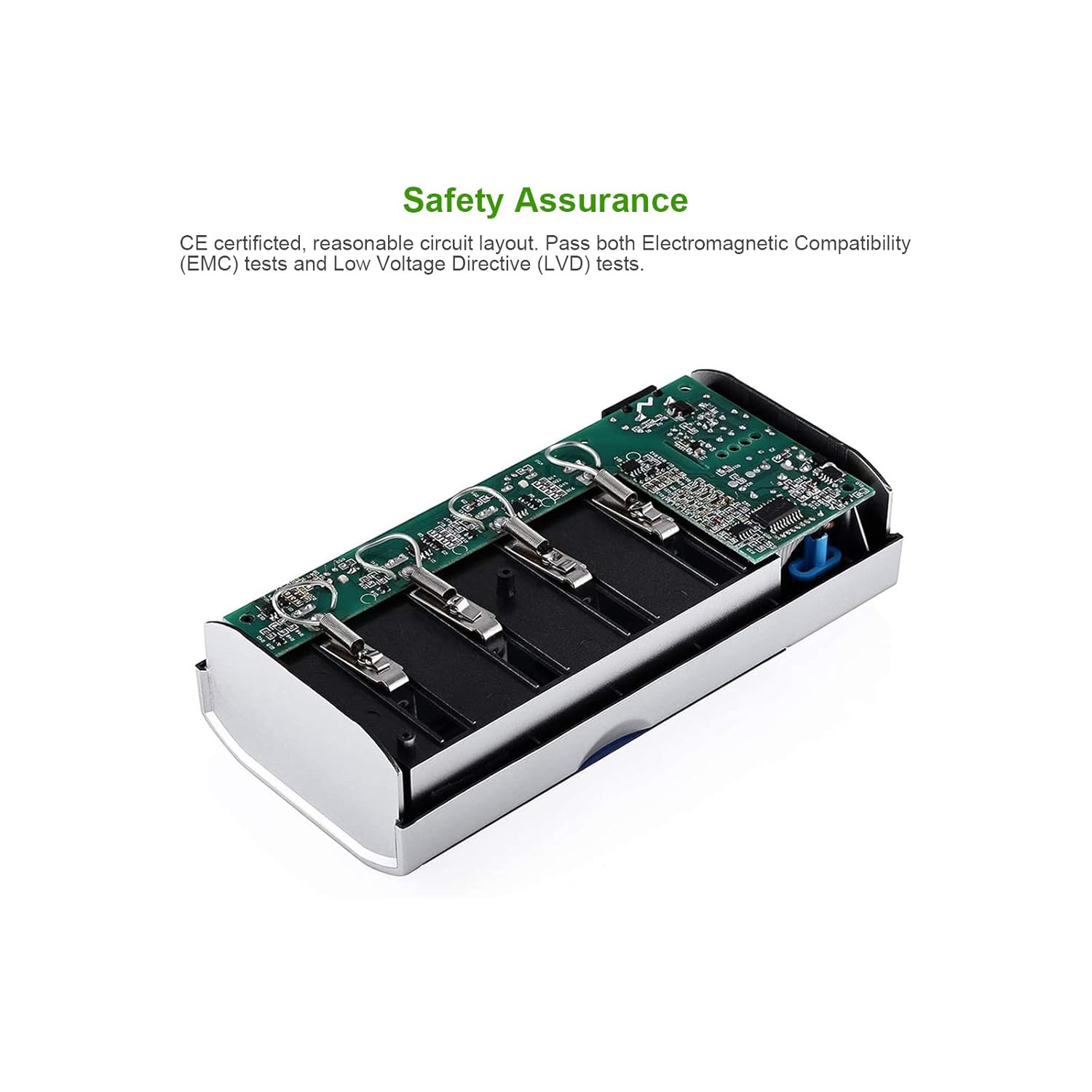 Buy now EBL 906 Smart Charger for AA AAA C D 9V Rechargeable Batteries with 4 Pieces 5000mAh C Rechargeable Batteries at indiglob india