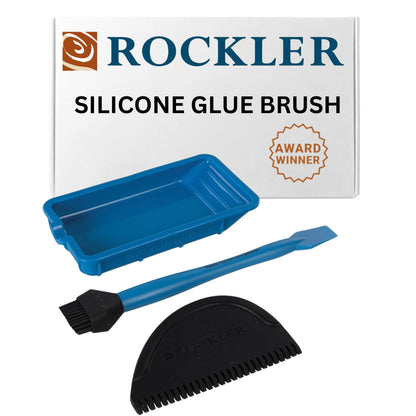 Buy now Rockler Silicone Glue Applicator Kit (3 Piece) - Glue Applicator Set Includes Glue Brush, Glue Tray, & Glue Spreader ƒ?? Rinse Woodworking Glue Applicator Kit w/Water - Not Safe for Food Use at indiglob india