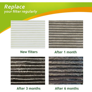1 Pack Pass Carbon Pad 16" x 48" for Air Filter Charcoal Table Fits Air Purifier Range Hoods Oven Filter Removes Odor VOC Parts Accessories Replacement Replenishment and More