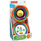 Fisher-Price Baby Toy Stack & Roll Cups, 10-Piece Stacking & Nesting Activity for Developmental Play Infants Ages 6+ Months