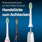 Philips Sonicare Original W2 Optimal White Standard Sonic Toothbrush Heads - 4 Pack in White (Model HX6064/10)