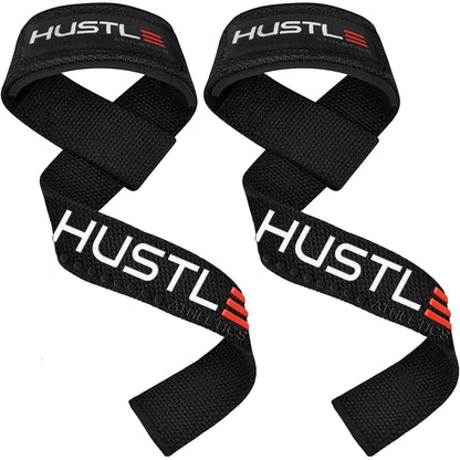 Lifting Straps for Weightlifting & Deadlifts – 21" Wrist Straps with Thick Neoprene Padding – Pro Heavy Duty Gym Wrist Wraps for Powerlifting, Bodybuilding & Strength Training for Men & Women