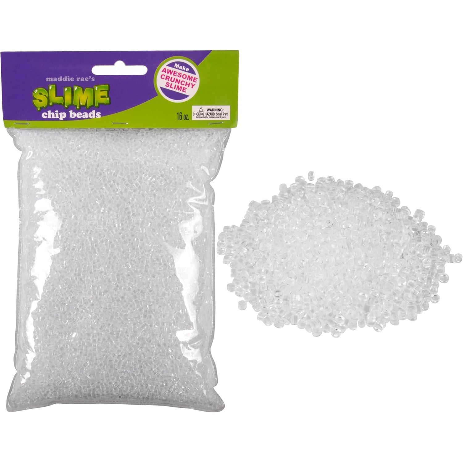 Buy now SCS Direct Maddie Rae's Chip Beads - 16oz Large Bag of Beads Drops - Great Vase Filler - Making Crunchy Slime, DIY Arts & Crafts, School Projects, Table Decorations, Baby Showers, Wedding, Gift at indiglob india