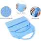 WOVTE 2 Pack Stretchable Back Scrubber for Shower Nylon Exfoliating Washcloth Towel Back Washer with Handles Two Sides Exfoliating Body Scrubber for Men Women Shower Deep Clean Skin Massages
