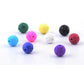 Color Lava Stone Beads Mixed Box Kit 200pcs 8mm Round Loose Chakra Rock Beads Random Color for Essential Oil Yoga Diffuser Bracelet Necklace Jewelry Making (Color Lava Stone Beads Mix Kit)