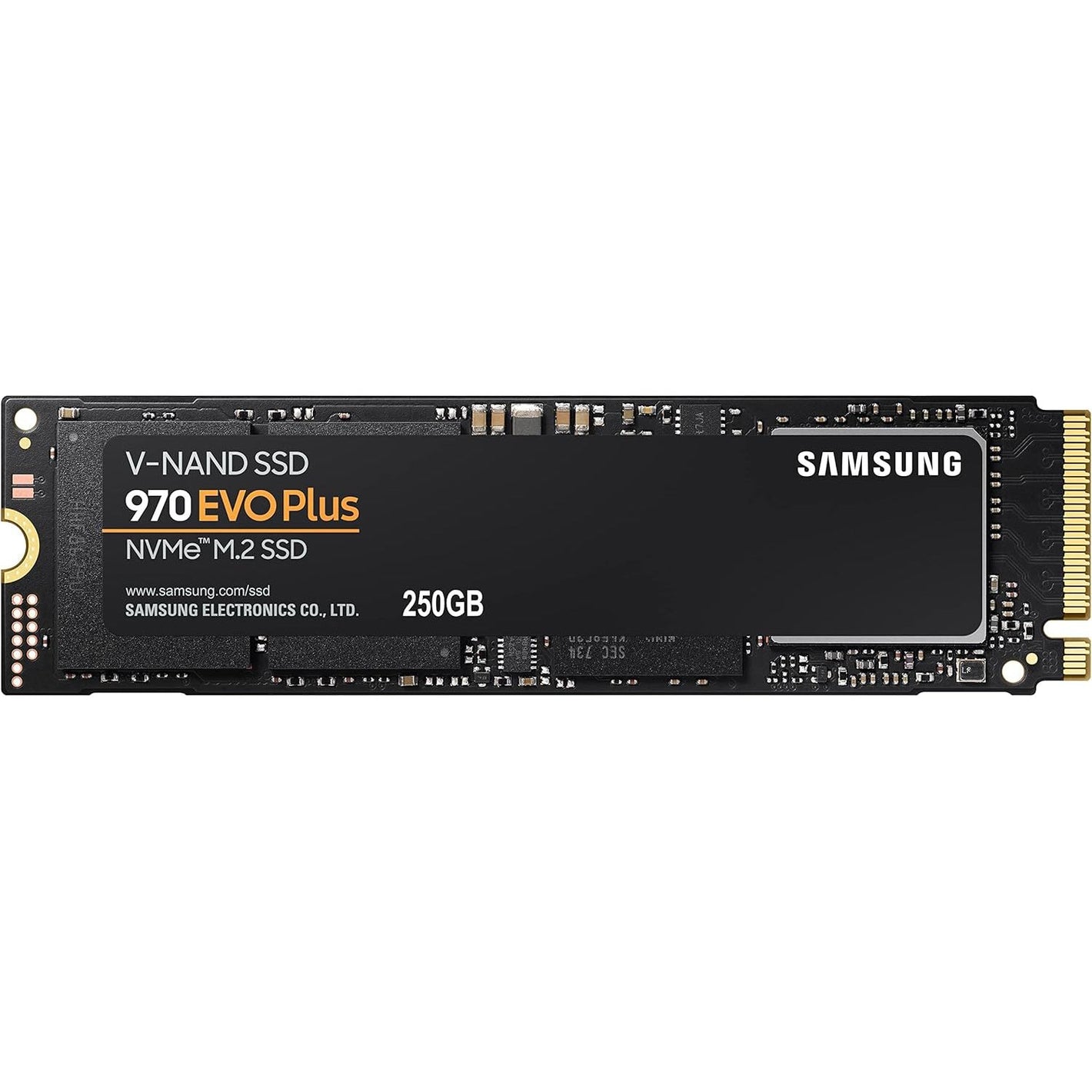 SAMSUNG 970 EVO Plus SSD 250GB NVMe M.2 Internal Solid State Drive with V-NAND Technology, Storage and Memory Expansion for Gaming, Graphics w/ Heat Control, Max Speed, MZ-V7S250B/AM