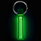 GEAR AID Ni Glo 2” UV Rechargeable Glowing Keychain, Glow-in-the-Dark Accessory for Keys, Camping and Outdoor Gear