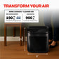 Buy now Honeywell PowerPlus HEPA Air Purifier for Home, 968 Ft?ý Rooms in 1 hour, Reduces Allergens, Dust, Pollen, Smoke, Pet Dander, Odors, Black, HPA3100 at indiglob india