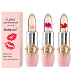 Buy now BestLand 6 Pcs/Set Flower Jelly Lipstick Set Temperature Change Moisturizer Long Lasting Nutritious Balm Magic Color Change Lip Gloss 1 Count (Pack of 3) 3Pcs Flower Jelly Lipstick A at indiglob india