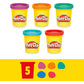 Play-Doh Fun Tub Set, 19 Accessories & Reusable Storage Container, Preschool Toys, Kids Arts & Crafts, Back to School Gifts, Ages 3+ (Amazon Exclusive)