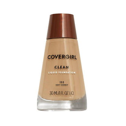 COVERGIRL Clean Makeup Foundation Normal Skin Ivory 105, 1 oz (packaging may vary)