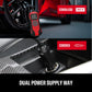 Buy now CRAFTSMAN Tire Inflator Portable Air Compressor, Cordless Mini Air Pump for Car Tires with Digital Tire Pressure Gauge, 6000mAh Battery Powered Air Pump, Max Pressure 150 PSI, 12V DC Corded at indiglob india