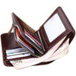 Men's Italian Genuine Cowhide Leather Extra Capacity RFID Bifold Wallet