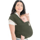 Buy now KeaBabies Baby Wrap Carrier - All in 1 Original Baby Carrier Newborn to Toddler Sling, Easy to Wear, Hands Free Bonding, Lightweight, Breathable Infant Wraps (Classic Gray) at indiglob india