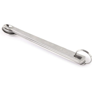 New Star Foodservice 42924 Stainless Steel Measuring Spoons Set, Mini