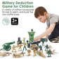 Army Men Toys for Boys 8-12, Military Soldier Army Base 160 Pcs Set Including WW2 Khaki Green Plastic and Accessories with Handbag for Kid