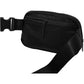 Lululemon Athletica Everywhere Belt Bag, Black, 7.5 x 5 x 2 inches