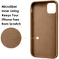MOCCA Compatible with iPhone 12 Pro Max Phone Case 6.7 inch with Ring Kickstand | Super Soft Microfiber Lining | Anti-Scratch Full-Body Shockproof Protective Case for iPhone 12 Pro Max - Light Brown