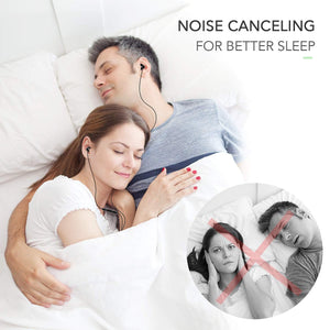 Buy now AGPTEK Sleep Earbuds, in-Ear Earphones for Sleeping with 3 Sizes Ultra-Light Soft Silicone, Noise Isolating Headphone Perfect for Sleeping, Insomnia, Side Sleeper, Air Travel, Meditation & Relaxation at indiglob india