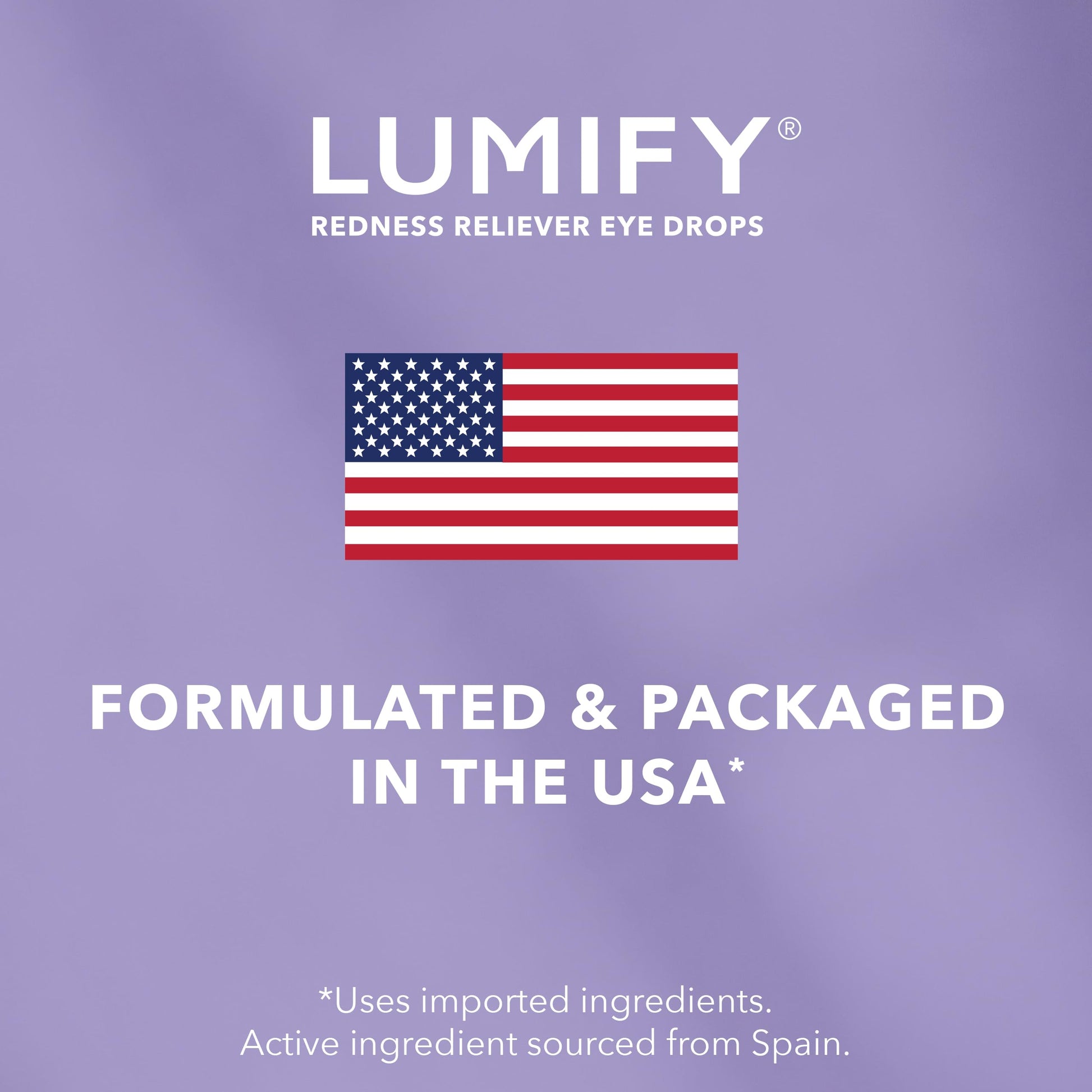 Buy now LUMIFY Eye Drops for Red Eyes, Redness Reliever for Brighter Looking Eyes, Works in 1 Minute & Lasts Up to 8 Hours, Eye Drops, 0.25 Fl Oz (7.5mL) at indiglob india