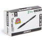 Zebra Pen Z-Grip Retractable Ballpoint Pen, Smooth-Flowing Black Ink, 1.0mm Medium Point, School Supplies, Teacher Supplies, and Office Supplies, 5-Pack (22215)