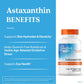 Doctors BEST Astaxanthin with AstaReal, Supports Skin Elasticity for Healthy Aging, Non-GMO, Gluten Free, Soy Free, Vegan 90 Veggie Softgels
