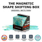 Buy now Shashibo Shape Shifting Box - Award-Winning Fidget Toy w/ 36 Rare Earth Magnets - Fidget Cube Transforms Into Over 100 Shapes, Sensory Toy Gift for Kids, Teens, and Adults (Undersea) at indiglob india