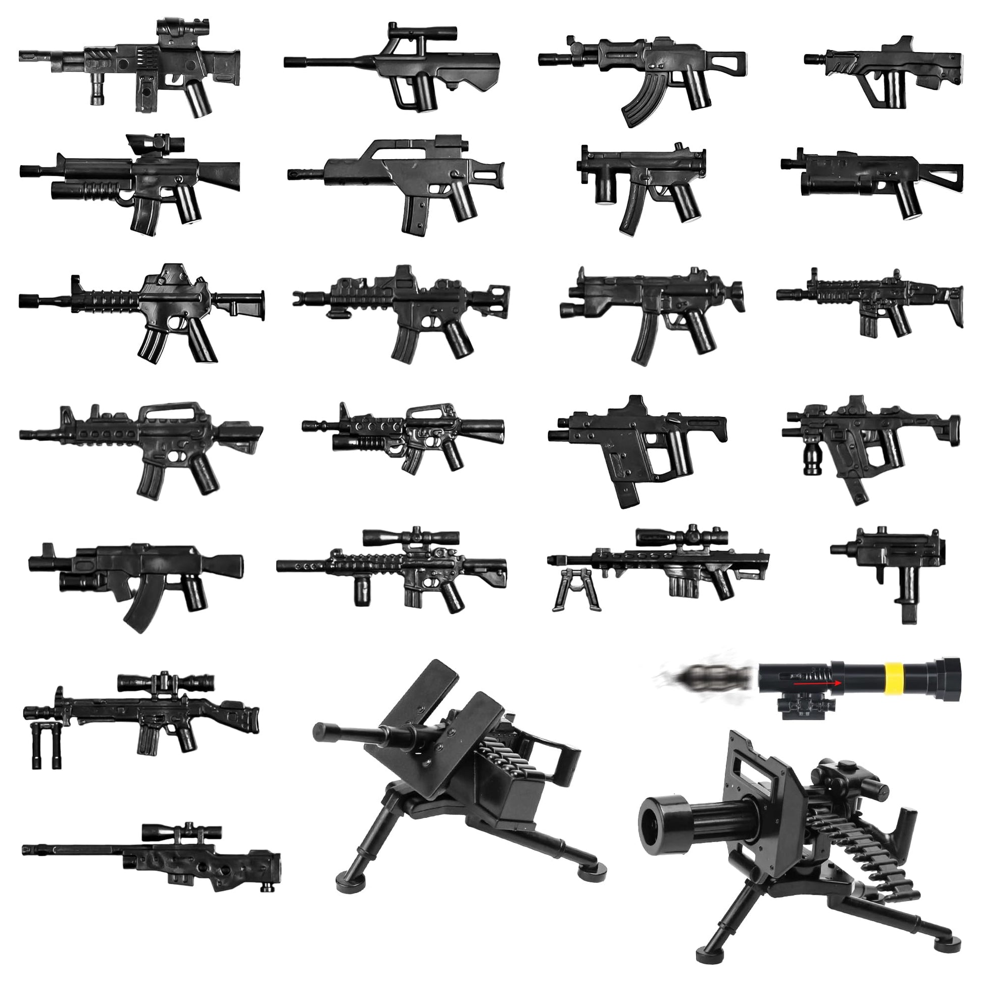 Buy now 83 Pcs Toy Soldiers Figures US Army Battle Toy Set - Weapons Pack Military Weapon Battle Building Blocks Compatible with Major Brand, 3 Years Old and up 22pcs Guns+2pcs Cannons+1pcs Bazooka at indiglob india