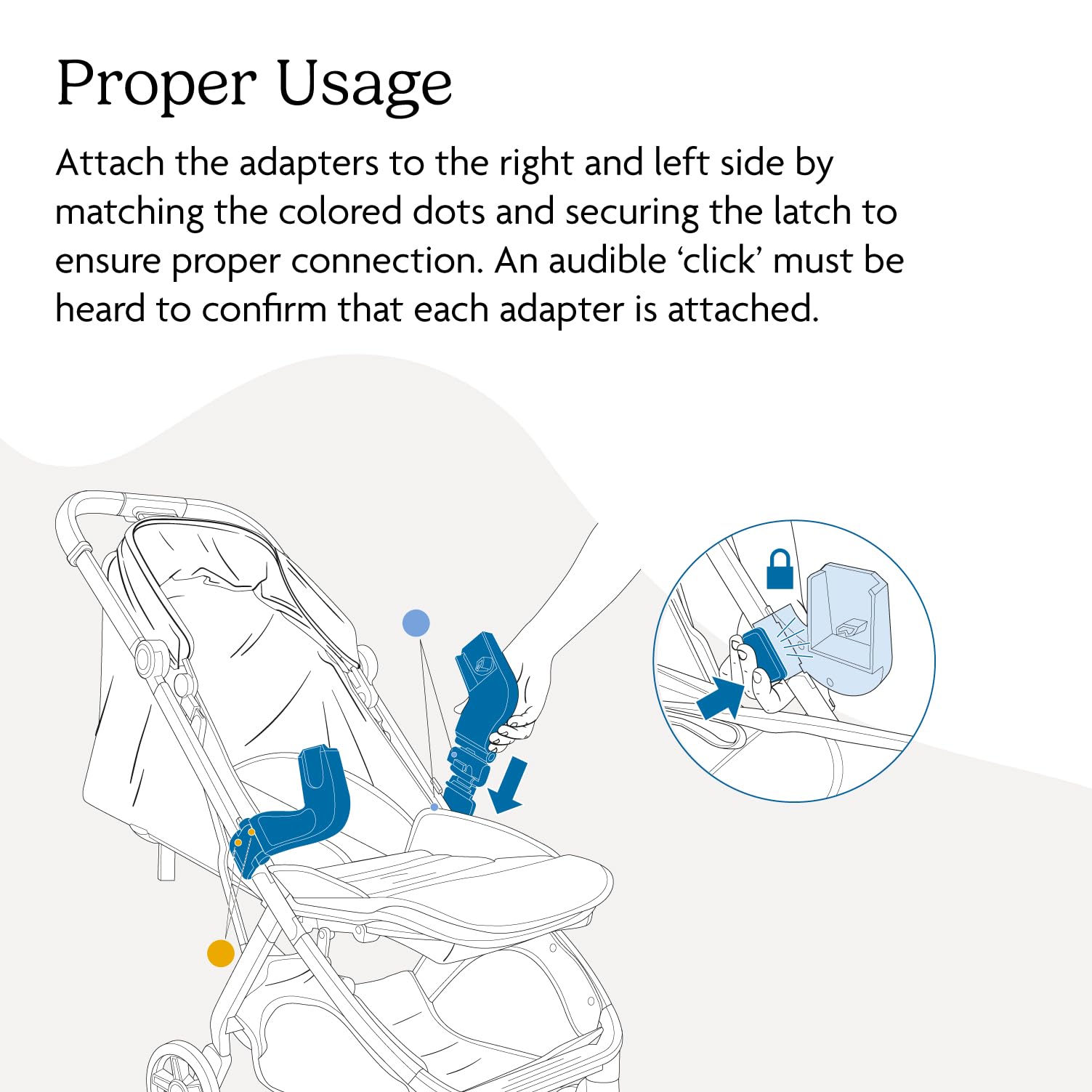 Buy now UPPAbaby Car Seat Adapter for Minu V3 - Compatible with Maxi-COSI??, Nuna?? and Clek - Quick + Secure Attachment - 1 Pair at indiglob india