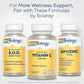 SOLARAY S.O.D. 2000 Plus - Superoxide Dismutase (SOD) and Catalase Antioxidant Supplement, Wellness Support - w/Green Tea Extract, Calcium, Rosemary, Grape Seed Extract, 60-Day Guarantee, 100 Servings