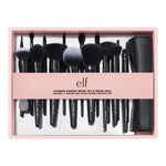 Buy now e.l.f. Ultimate Makeup Brush Set & Travel Roll, 17-Piece Brush Kit, Brushes For Eyeshadow, Foundation, Powder, Concealer & more, Vegan & Cruelty-Free at indiglob india