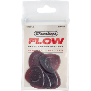 JIM DUNLOP Flow Standard Grip 1.5mm Guitar Picks (549P1.5)