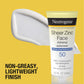 Neutrogena Sheer Zinc Oxide Dry-Touch Face Sunscreen with Broad Spectrum SPF 50, Oil-Free, Non-Comedogenic & Non-Greasy Mineral Sunscreen, 2 fl. oz